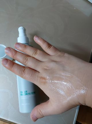 플리프 시카-알로에 밸런싱 올인원 200ml — 5점을 준 리뷰어가 2021년 1월 올린 사용 사진