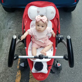 베베누보 윈디 통풍 쿨시트 유모차 카시트 2in1 라이너 — 5점을 준 리뷰어가 2021년 7월 올린 사용 사진