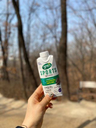 셀렉스스포츠 셀렉스 스포츠 웨이 프로틴 초콜릿 _ 330ml x 12팩 — 5점을 준 리뷰어가 2021년 3월 올린 사용 사진