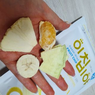 동결건조 과일칩 이치비야 4종 set — 3점을 준 리뷰어가 2021년 9월 올린 사용 사진