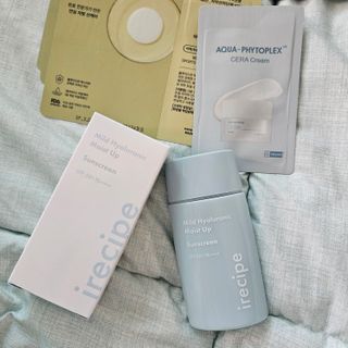 아이레시피 마일드 히알루로닉 모이스트 업 선스크린 SPF50+ PA++++ — 3점을 준 리뷰어가 2023년 6월 올린 사용 사진