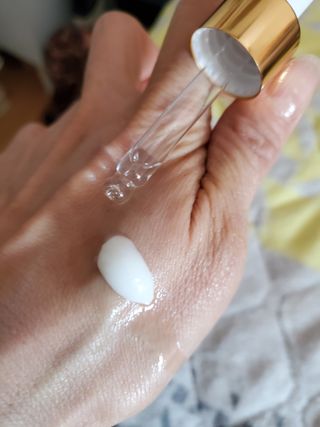 랑팡 EGF+FGF 10ppm 리포좀 앰플 원액 10ml — 5점을 준 리뷰어가 2021년 11월 올린 사용 사진