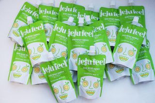JEJUFEEL 풋풋한 제주담은 청귤에이드 — 5점을 준 리뷰어가 2022년 10월 올린 사용 사진