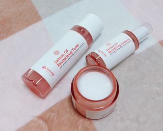 아이앤립 / EYENLIP 아이앤립 연어오일 리바이탈라이징 토너+앰플+크림 3종 세트 — 5점을 준 리뷰어가 2021년 5월 올린 사용 사진