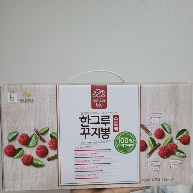 [중소기업유통센터 X 우수소상공인] 한그루 꾸지뽕 추출액 100ml 30포 리뷰 사진