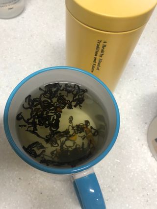 마시다 태양의 축복을 받은 프리미엄 수제 블렌딩 홍차, 골든에이지블랙티 — 5점을 준 리뷰어가 2021년 5월 올린 사용 사진