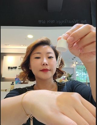 키노닉스 펀더멘탈 앰플 부스터 — 5점을 준 리뷰어가 2021년 10월 올린 사용 사진