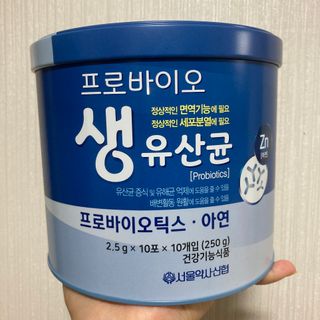 서울약사신협_프로바이오생유산균_2.5G x 100포 — 5점을 준 리뷰어가 2021년 6월 올린 사용 사진