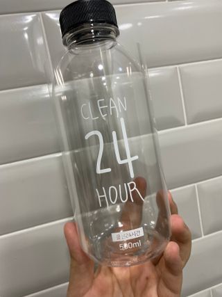 클린24시간 1BOX(5포) + 전용보틀(500ml) — 5점을 준 리뷰어가 2023년 2월 올린 사용 사진