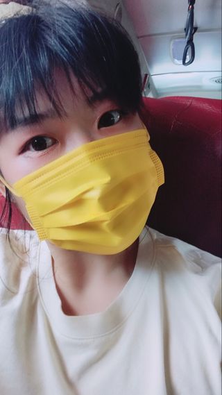에어에이드 컬러 덴탈 마스크 — 4.5점을 준 리뷰어가 2021년 8월 올린 사용 사진