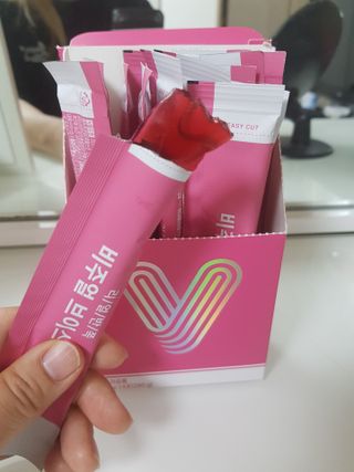 필리브 비주얼 브이스틱 — 5점을 준 리뷰어가 2021년 6월 올린 사용 사진