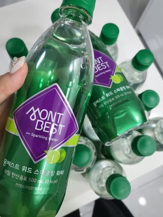 몽베스트 Montbest with Sparkling water Lime20병 — 5점을 준 리뷰어가 2022년 9월 올린 사용 사진