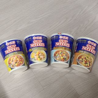NISSIN 닛신 컵누들  4종 - 씨푸드오리지날, 씨푸드 스파이시, 씨푸드 커리, 씨푸드 XO소스 — 4점을 준 리뷰어가 2022년 1월 올린 사용 사진