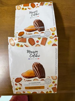 [메종콜리브리] 프랑스 마들렌 메종콜리브리 헤이즐넛 마들렌 2팩 — 5점을 준 리뷰어가 2021년 10월 올린 사용 사진