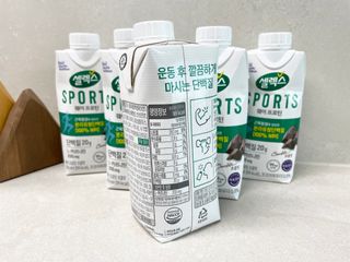 셀렉스스포츠 셀렉스 스포츠 웨이 프로틴 초콜릿 _ 330ml x 12팩 — 5점을 준 리뷰어가 2021년 3월 올린 사용 사진