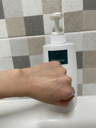 셀라피 에이리페어 크림 바디 워시 2세대 500ml — 5점을 준 리뷰어가 2021년 1월 올린 사용 사진