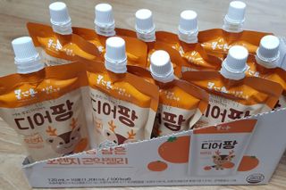 [몸엔용] 우리 아이 건강간식, 달콤한 녹용곤약젤리 디어팡 4종 — 5점을 준 리뷰어가 2022년 4월 올린 사용 사진