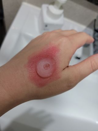 랑벨 내츄럴 딥 포어 클렌저 210ml (저자극 약산성 천연 클렌징 젤) — 5점을 준 리뷰어가 2022년 3월 올린 사용 사진