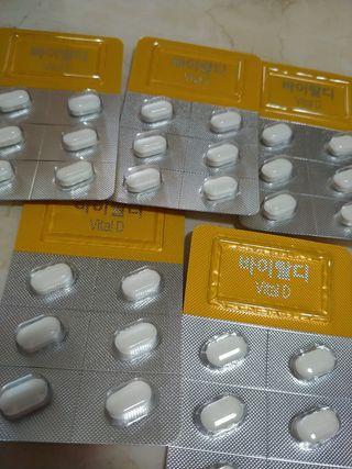 뉴트리션팩토리 비타프렙 바이탈디 비타민D 500mg — 5점을 준 리뷰어가 2021년 7월 올린 사용 사진
