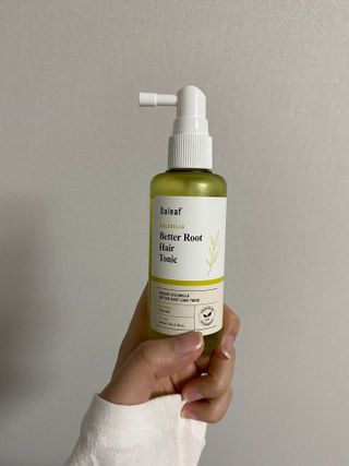달리프 클로렐라 베러 루트 헤어토닉 100ml — 4점을 준 리뷰어가 2021년 4월 올린 사용 사진
