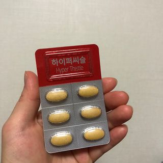 뉴트리션팩토리 비타프렙 하이퍼씨슬 밀크씨슬 900mg — 5점을 준 리뷰어가 2021년 8월 올린 사용 사진