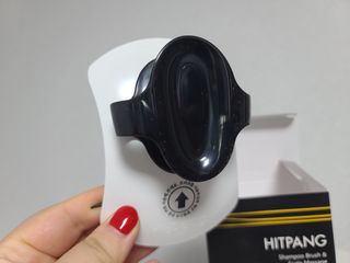 온가족 시원한샴푸 깨끗한두피 샴푸브러쉬 두피스케일링 히트팡블랙에디션 — 5점을 준 리뷰어가 2021년 8월 올린 사용 사진