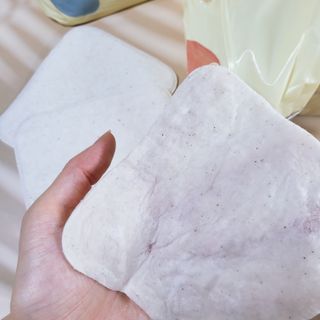 디어엘로디 오가닉 무표백 건티슈 — 5점을 준 리뷰어가 2022년 8월 올린 사용 사진