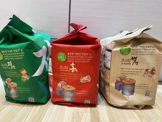 [풀무원] 자연은맛있다 정면, 백면, 홍면  세트 — 5점을 준 리뷰어가 2021년 4월 올린 사용 사진