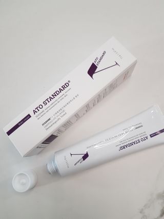 아토스탠다드 베이비크림 — 4.5점을 준 리뷰어가 2021년 1월 올린 사용 사진