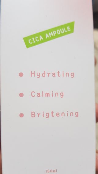 [시카앰플] 묘오한 고마진정할때 진정 스프레이 앰플 150ml — 4점을 준 리뷰어가 2021년 3월 올린 사용 사진
