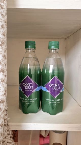 몽베스트 Montbest with Sparkling water Plain 20병 — 5점을 준 리뷰어가 2023년 2월 올린 사용 사진