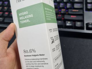 나나스킨 하이드로릴렉싱토너 — 5점을 준 리뷰어가 2021년 8월 올린 사용 사진