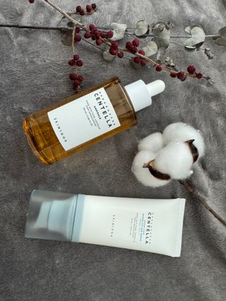 MF[스킨1004] 마다가스카르 센텔라 히알루-시카 워터핏 선세럼 50ml — 4점을 준 리뷰어가 2024년 5월 올린 사용 사진