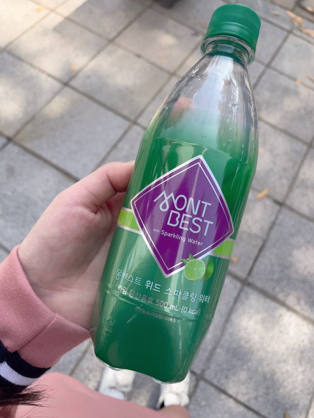 Montbest with Sparkling water Lime20병 리뷰 사진