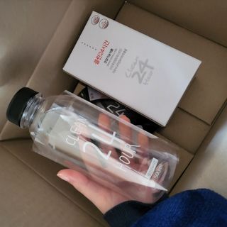 클린24시간 1BOX(5포) + 전용보틀(500ml) — 3점을 준 리뷰어가 2023년 3월 올린 사용 사진