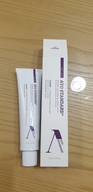 아토스탠다드 베이비크림 — 5점을 준 리뷰어가 2020년 12월 올린 사용 사진