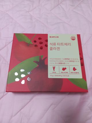 서울약사신협_석류 타트체리 콜라겐_10g x 30포 — 5점을 준 리뷰어가 2021년 7월 올린 사용 사진