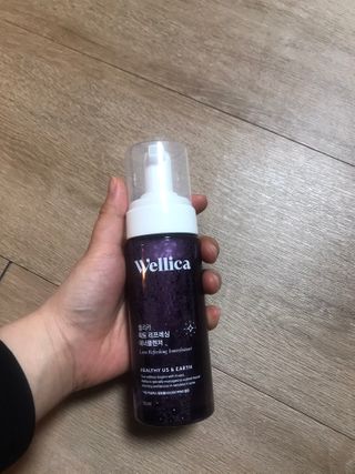 웰리카_V CARE 웰리카 락토 리프레싱 이너클렌저 — 5점을 준 리뷰어가 2021년 1월 올린 사용 사진