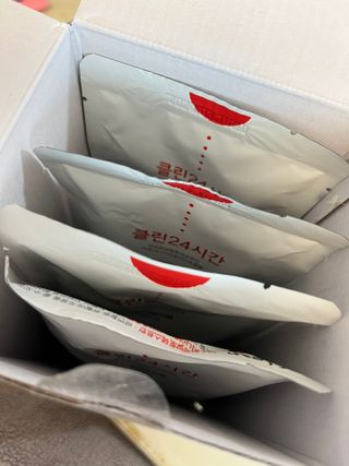 클린24시간 1BOX(5포) + 전용보틀(500ml) — 5점을 준 리뷰어가 2023년 1월 올린 사용 사진