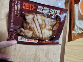 한끼통살 슬라이스 닭가슴살 — 4점을 준 리뷰어가 2023년 2월 올린 사용 사진