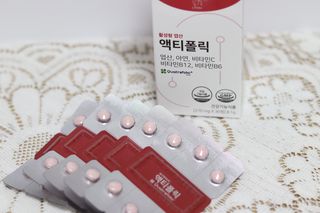 [리노브] 4세대 활성엽산 액티폴릭 270mg x 30정 — 4.5점을 준 리뷰어가 2022년 7월 올린 사용 사진