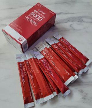 메타아르기닌 GC녹십자웰빙 메타 아르기닌 6000 플러스 오르니틴 — 5점을 준 리뷰어가 2022년 4월 올린 사용 사진