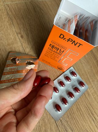 [Dr.PNT] 스트레스로 인한 긴장 OUT! 닥터피엔티 테아닌 — 5점을 준 리뷰어가 2023년 2월 올린 사용 사진