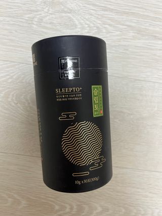프리마인 자체 기업부설 연구소에서 찾아낸 건강한 수면의 비밀.  슬립토 플러스 30포 — 5점을 준 리뷰어가 2023년 5월 올린 사용 사진