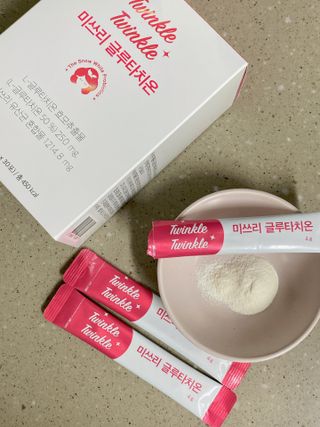 메디포스트 모비타 미쓰리 글루타치온 30포 — 5점을 준 리뷰어가 2023년 1월 올린 사용 사진