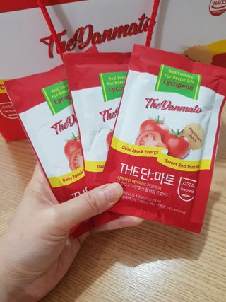 제이제이바이오 더단마토 프리미엄주스 100ml 30팩입 - 무설탕 스테비아 토마토즙 — 5점을 준 리뷰어가 2021년 11월 올린 사용 사진
