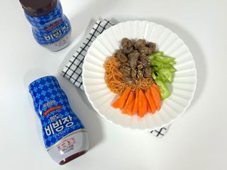 팔도비빔장 시그니처 380g 2개 — 5점을 준 리뷰어가 2022년 2월 올린 사용 사진