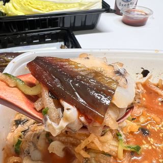 마라도푸드 포항 구룡포 햇 과메기 야채세트 마라도회식당 꽁치 — 5점을 준 리뷰어가 2024년 1월 올린 사용 사진