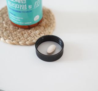 짱스마일 락토페린 프리미엄 정 1000ml x 60정 — 5점을 준 리뷰어가 2023년 1월 올린 사용 사진