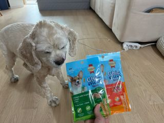 프리[칙스틱](닭고기 데리야끼맛/ 닭고기와 야채맛 두가지맛 각2ea제공) — 5점을 준 리뷰어가 2024년 9월 올린 사용 사진